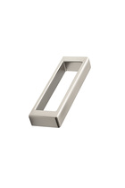 Furnipart - Cubico - greb i zink inox look CC96mm L105mm B15mm H32,5mm